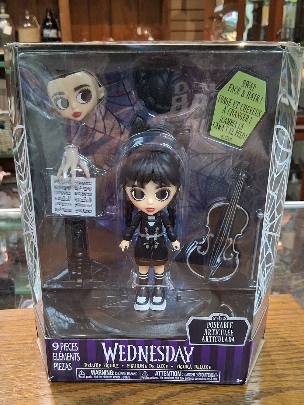 Wednesday Addams Poseable Doll